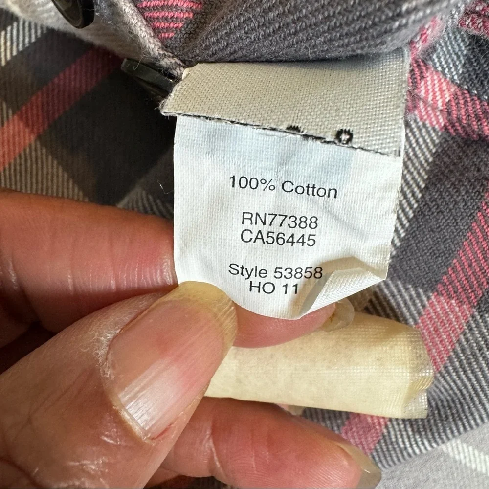 J CREW SPORTING GOODS FLANNEL SHIRT